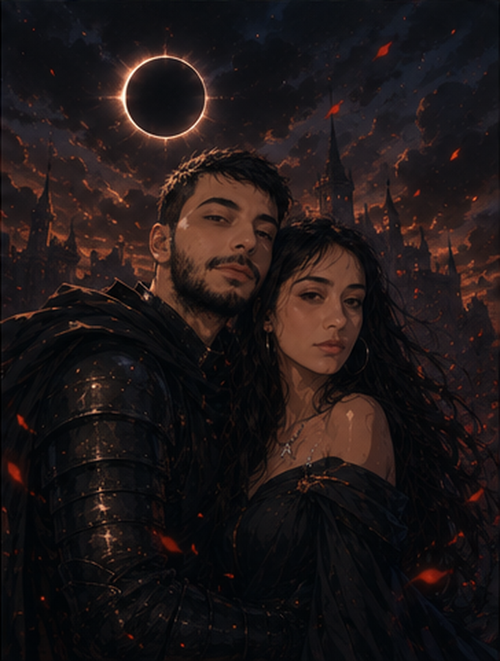 Almina ve Buğra tutulma altında